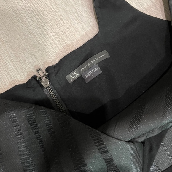 NWOT Armani Exchange mini black dress! ♥️ - Picture 4 of 5
